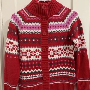 Basic Editions Red Sweater. Size S